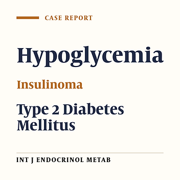 Association of Insulinoma and Type 2 Diabetes Mellitus