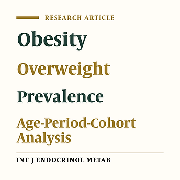 Age-Period-Cohort Analysis of Obesity and Overweight in Iranian Children and Adolescents