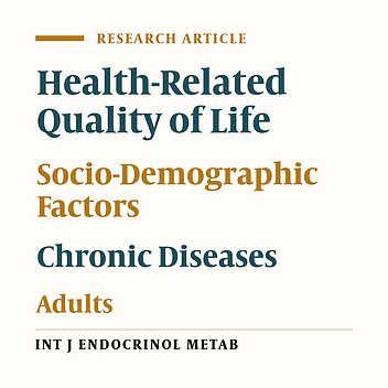 Socio-Demographic Determinants of Health-Related Quality of Life in Tehran Lipid and Glucose Study (TLGS)