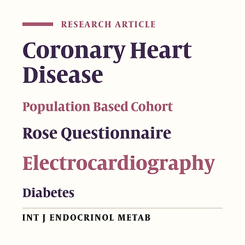 Risk of Coronary Heart Events Based on Rose Angina Questionnaire and ECG Besides Diabetes and Other Metabolic Risk Factors: Results of a 10-Year Follow-up in Tehran Lipid and Glucose Study