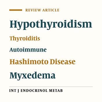 Hemostasis in Hypothyroidism and Autoimmune Thyroid Disorders
