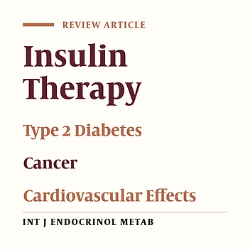 Role of Insulin in the Type 2 Diabetes Therapy: Past, Present and Future