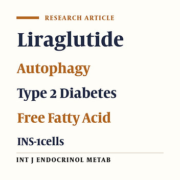 Liraglutide Improves the Survival of INS-1 Cells by Promoting Macroautophagy