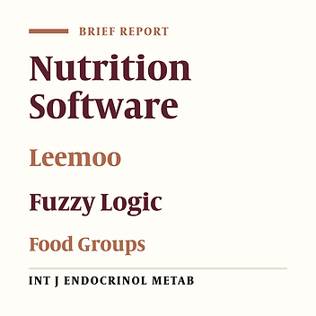 Leemoo, a Dietary Assessment and Nutritional Planning Software, Using Fuzzy Logic