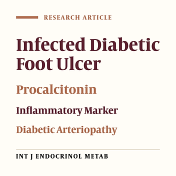 Can Procalcitonin Be an Accurate Diagnostic Marker for the Classification of Diabetic Foot Ulcers?