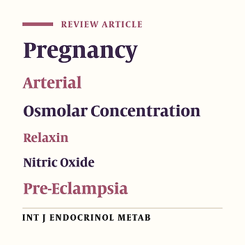 Hormones and Hemodynamics in Pregnancy