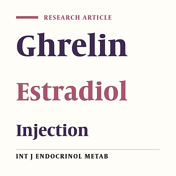 The Effect of Ghrelin and Estradiol on Mean Concentration of Thyroid Hormones