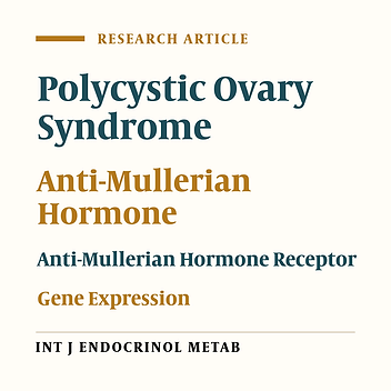 Antimullerian Hormone and Its Receptor Gene Expression in Prenatally Androgenized Female Rats