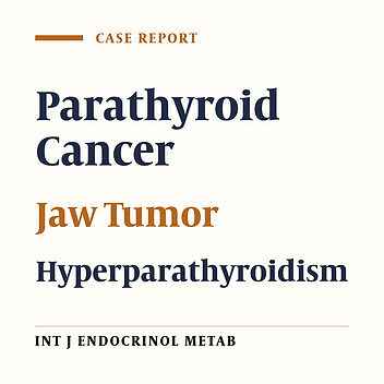 Recurrence of Hyperparathyroid Hypercalcemia in a Patient With the HRPT-2 Mutation and a Previous Parathyroid Carcinoma in Hyperparathyroidism-Jaw Tumor Syndrome