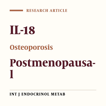 Transforming Growth Factor β1 (TGF-β1) in the Sera of Postmenopausal Osteoporotic Females