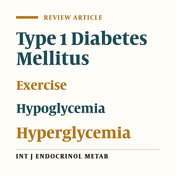 Care of the Athlete With Type 1 Diabetes Mellitus: A Clinical Review