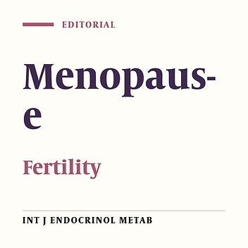 A Long Way Is Ahead of Prediction of Menopause!