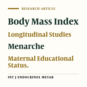 Factors Influencing Menarcheal Age: Results From the Cohort of Tehran Lipid and Glucose Study