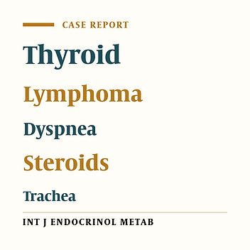 Diagnosing Thyroid Lymphoma: Steroid Administration May Result in Rapid Improvement of Dyspnea : A Report of Two Cases