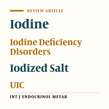 Review of Iodine Nutrition in Iranian Population in the Past Quarter of Century