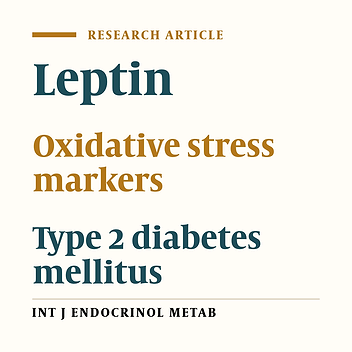 Relationship between Plasma Antioxidant Status and Leptin in Controlled and Non?Controlled Type 2 Diabetic Non?Obese Women