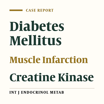 The Role of MRI in Diagnosis of Diabetic Muscle Infarction : an Underdiagnosed Entity