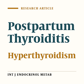 Prevalence of Postpartum Thyroiditis in the Eastern Regions of Iran