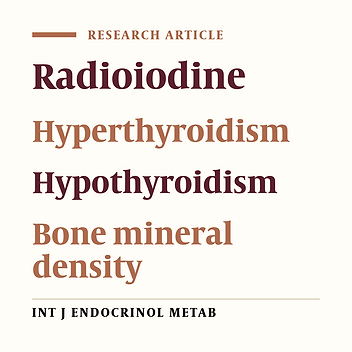 Comparison of Outcome in Radioiodine Induced Euthyroid and Hypothyroid Patients