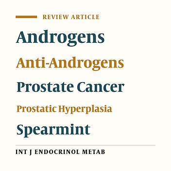 An Update on Plant Derived Anti-Androgens