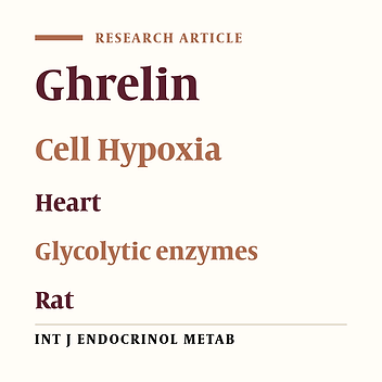 Effect of Ghrelin on Aldolase Gene Expression in the Heart of Chronic Hypoxic Rat