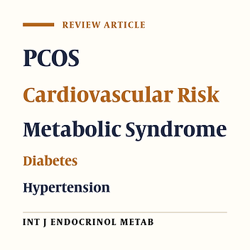 Cardiovascular Risk in Women With PCOS