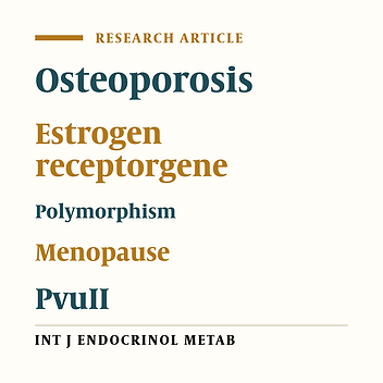 Osteoporosis and its Association with Estrogen Receptor- alpha Gene Polymorphism in a population of Iranian Women Referring to Loghman Hospital