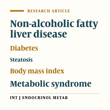 Predictors of Non-Alcoholic Fatty Liver Disease in Type 2 Diabetes