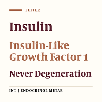 Insulin, Insulin-like Growth Factor-1 and Neurodegeneration
