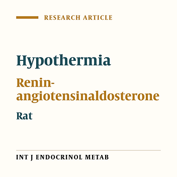The Effect of Moderate Hypothermia on Renin- Angiotensin- Aldosterone System in Male Rats