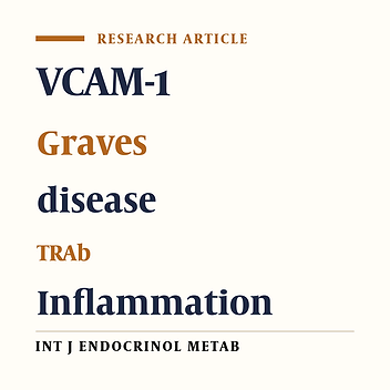 Vascular Cell Adhesion Molecule-l (VCAM-l) in Graves' Disease: Its Association to Thyroid Status and Thyroid Receptor Stimulating Antibodies