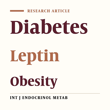 Leptin Levels in Obese and Non-Obese African and  Caucasian Subjects With Type 2 Diabetes