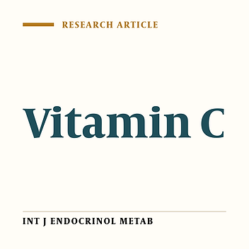 The Influence of Supplemental Vitamin C on Glycosylated Hemoglobin in Patients with Type 2 Diabetes Mellitus