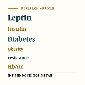 Relation Between Leptin and Insulin In Patients With Type II Diabetes Mellitus