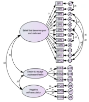 Structural Validity of Negative Self-association Model in Attempting Nonsuicidal Self-injury