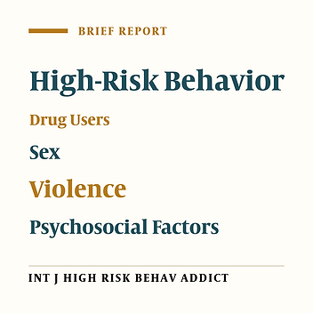 Epidemiology and Etiology of High-risk Behaviors Among Male and Female Students in Qom
