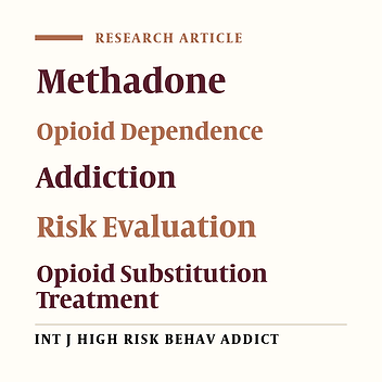 The Genetics of Opioid Addiction Risk Evaluation Tool (GREAT) for Treatment Response in Methadone Patients