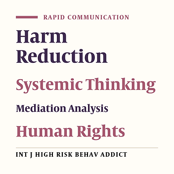 Changing Harm Reduction Approaches Is Not a Choice; It Is Necessary to Survive