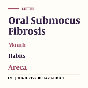 Supari Consumption is a Common Oral Habit Among Women in Chabahar City