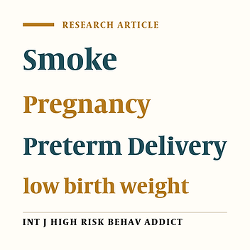 Exposure to Second-hand Smoke During Pregnancy and Preterm Delivery