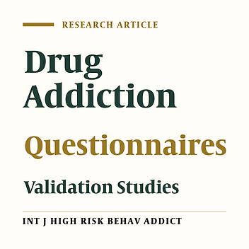 Cover image of the article: Developing and Validation of Identifying People in Risk of Addiction Questionnaire (I.P.R.A)