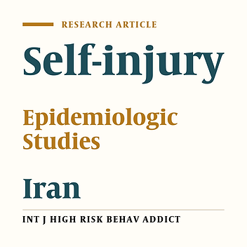 Epidemiological Study of Self-Immolation at Khatamolanbia Hospital of Zahedan