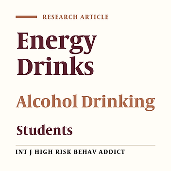 Consumption of Energy Drinks Among Lebanese Youth: A Pilot Study on the Prevalence and Side Effects