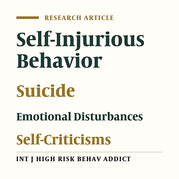 Suicide Probability in Adolescents With a History of Childhood Maltreatment: The Role of Non-Suicidal Self-Injury, Emotion Regulation Difficulties, and Forms of Self-Criticism