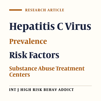 Prevalence of HCV Infections and Co-Infection With HBV and HIV and Associated Risk Factors Among Addicts in Drug Treatment Centers, Lorestan Province, Iran
