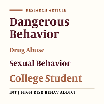 The Frequency of High-Risk Behaviors Among Iranian College Students Using Indirect Methods: Network Scale-Up and Crosswise Model