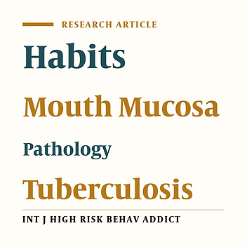 Oral Mucosal Lesions and Adverse Habits Among Hospitalized Tuberculosis Patients of Udaipur, Rajasthan, India