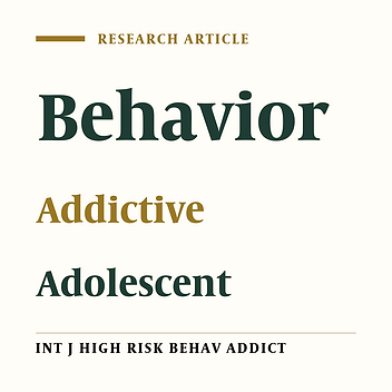 Role of Early Maladaptive Schemas on Addiction Potential in Youth