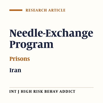 Injecting Drug Users Retention in Needle-Exchange Program and its Determinants in Iran Prisons