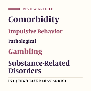 Gambling Disorder and Suicide: An Overview of the Associated Co-Morbidity and Clinical Characteristics
